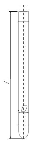 تصویر ابعاد سایش برای قطر و طول پوکرها