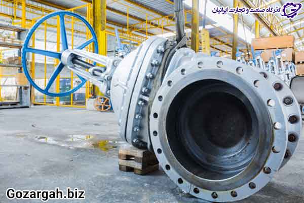 انواع شیر دیافراگمی با ابعاد مختلف