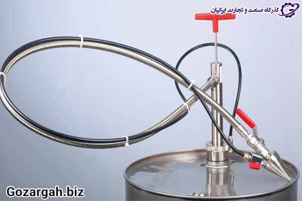 پمپ تخلیه بشکه