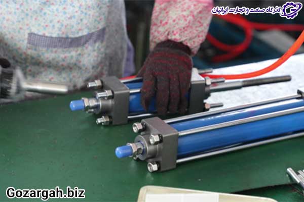 مقایسه ویژگی های جک پنوماتیک دو طرفه و یک طرفه