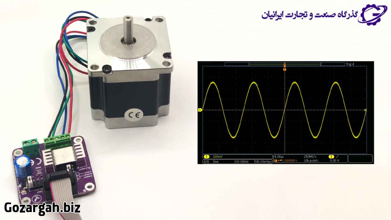 کاربرد استپر موتور
