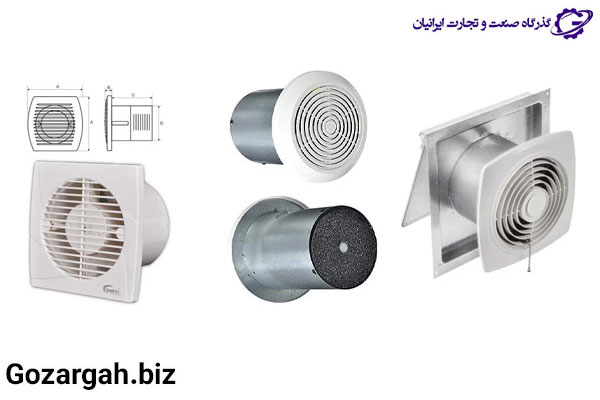 هواکش سقفی کوچک حمام و دستشویی