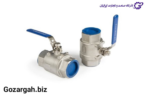 انواع شیر استیل توپی