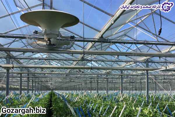 مراحل نصب فن و هواکش مناسب برای گلخانه