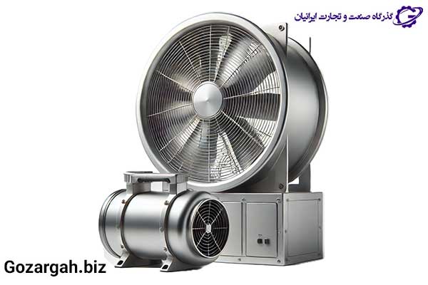 انواع فن و هواکش بادی