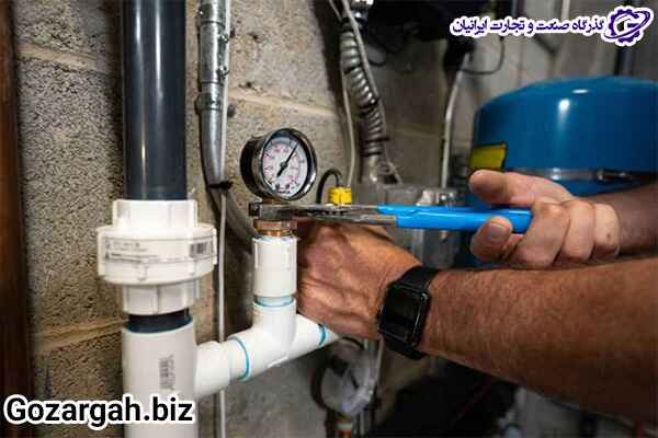 نصب فشار سنج پمپ آب