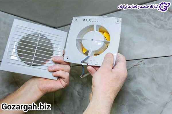 دلایل رایج صدای زیاد هواکش دستشویی