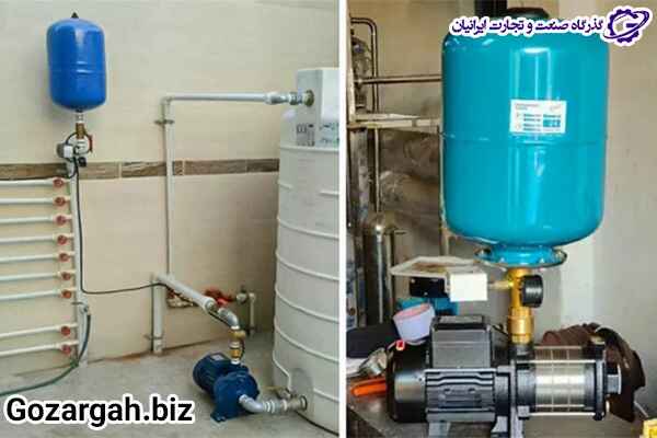 انواع مکان های نصب فشار سنج پمپ آب