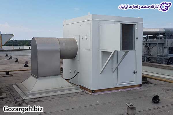 اگزاست فن پشت بام