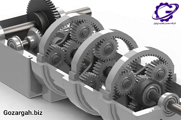 ساختار داخلی گیربکس خورشیدی